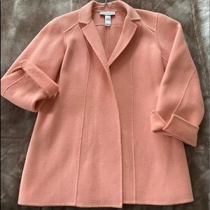 Pink Wool Blazer